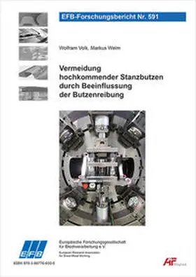 Volk / Welm |  Vermeidung hochkommender Stanzbutzen durch Beeinflussung der Butzenreibung | Buch |  Sack Fachmedien
