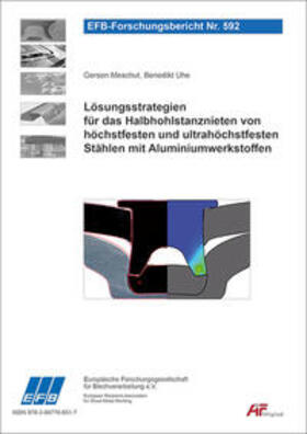 Meschut / Uhe | Lösungsstrategien für das Halbhohlstanznieten von höchstfesten und ultrahöchstfesten Stählen mit Aluminiumwerkstoffen | Buch | 978-3-86776-651-7 | sack.de