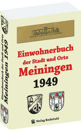 Rockstuhl |  Einwohnerbuch der Stadt und Orte Meiningen 1949 | Buch |  Sack Fachmedien