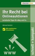 Rohrlich |  Ihr Recht bei Onlineauktionen | Buch |  Sack Fachmedien