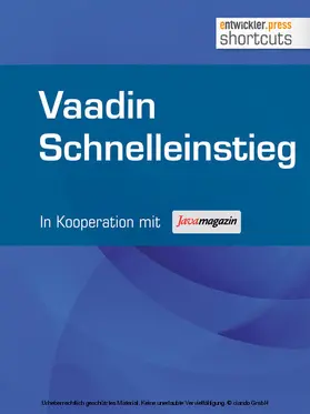 Lange / Javamagazin |  Vaadin Schnelleinstieg | eBook | Sack Fachmedien