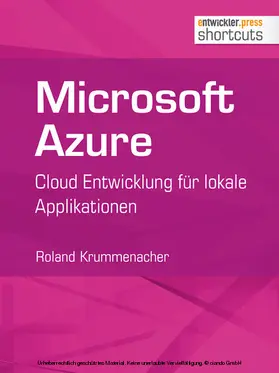 Krummenacher |  Microsoft Azure | eBook | Sack Fachmedien