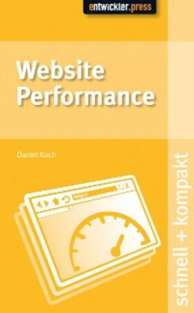 Koch |  Website Performance | eBook | Sack Fachmedien