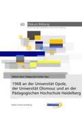 Alavi / Swider / Swider |  1968 an der Universität Opole, der Universität Olomouc und an der Pädagogischen Hochschule Heidelberg | Buch |  Sack Fachmedien
