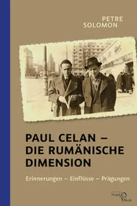 Solomon / Herlo |  Paul Celan - Die rumänische Dimension | Buch |  Sack Fachmedien