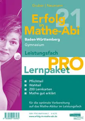 Gruber / Neumann |  Erfolg im Mathe-Abi 2021 Lernpaket Leistungsfach 'Pro' Baden-Württemberg Gymnasium | Buch |  Sack Fachmedien