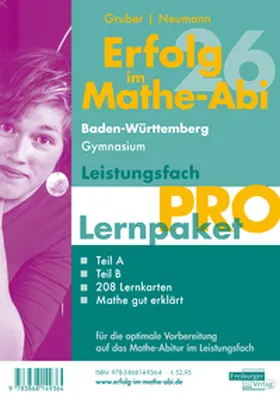 Gruber / Neumann / Rosner |  Erfolg im Mathe-Abi 2026 Lernpaket Leistungsfach 'Pro' Baden-Württemberg Gymnasium | Buch |  Sack Fachmedien