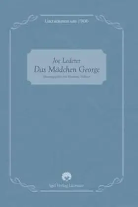 Lederer / Vollmer |  Das Mädchen George | Buch |  Sack Fachmedien