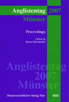 Stierstorfer |  Anglistentag. Proceedings of the Conference of the German Association... / Anglistentag. Proceedings of the Conference of the German Association... | Buch |  Sack Fachmedien