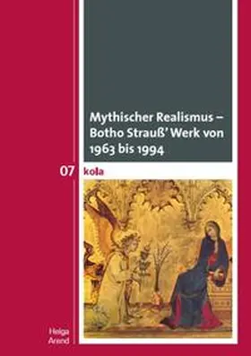 Arend |  Mythischer Realismus - Botho Strauß' Werk von 1963 bis 1994 | Buch |  Sack Fachmedien