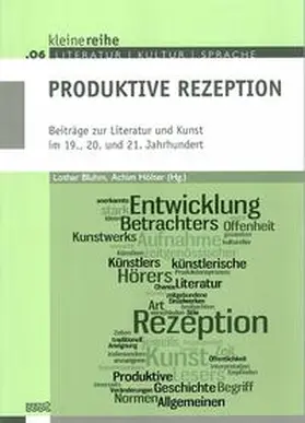 Bluhm / Hölter |  Produktive Rezeption | Buch |  Sack Fachmedien