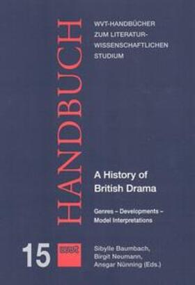 Baumbach / Neumann / Nünning |  A History of British Drama | Buch |  Sack Fachmedien