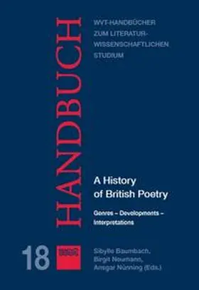 Baumbach / Neumann / Nünning | A History of British Poetry | Buch | 978-3-86821-578-6 | sack.de