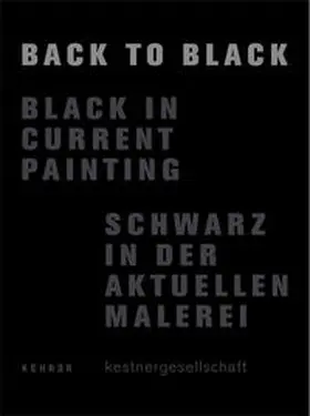 Görner / Bernasconi / Käding |  back to black | Buch |  Sack Fachmedien