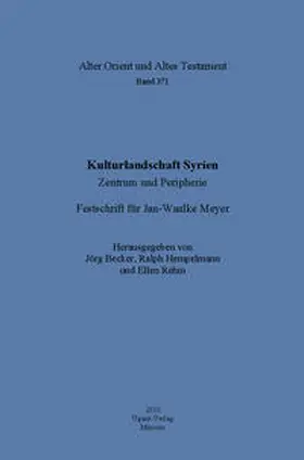 Becker / Hempelmann / Rehm |  Kulturlandschaft Syrien | Buch |  Sack Fachmedien