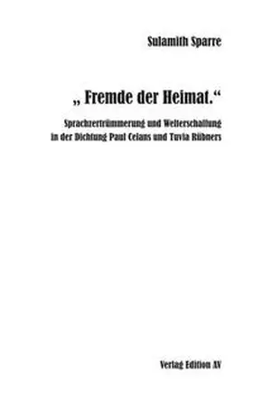Sparre |  „ Fremde der Heimat.“ | Buch |  Sack Fachmedien