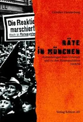 Gerstenberg |  Räte in München | Buch |  Sack Fachmedien