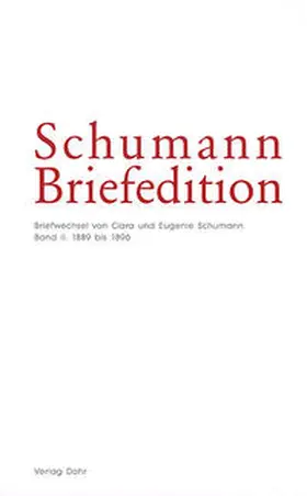 Siegfried / Robert-Schumann-Haus Zwickau / Musikwissenschaftl. Institut der Hochschule für Musik Carl Maria von Weber Dresden |  Schumann-Briefedition / Schumann-Briefedition I.9 | Buch |  Sack Fachmedien