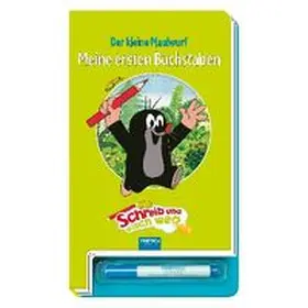 Schreib und wisch weg "Der kleine Maulwurf" Buchstaben | Buch | 978-3-86848-402-1 | www.sack.de