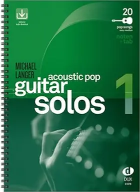  Acoustic Pop Guitar Solos 1 | Buch |  Sack Fachmedien