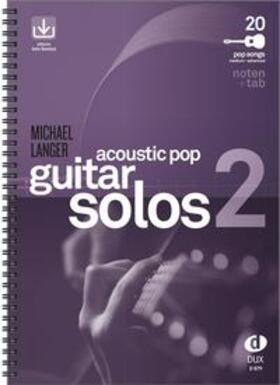  Acoustic Pop Guitar Solos 2 | Buch |  Sack Fachmedien