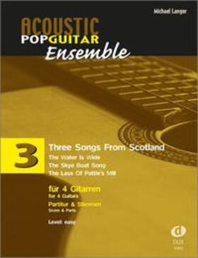  Three Songs From Scotland für 4 Gitarren | Buch |  Sack Fachmedien