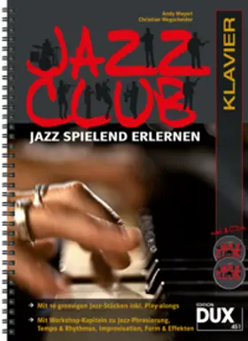 Mayerl / Wegscheider |  Jazz Club, Klavier (mit 2 CDs) | Buch |  Sack Fachmedien