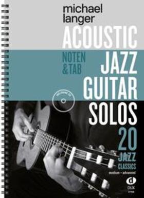  Acoustic Jazz Guitar Solos | Buch |  Sack Fachmedien