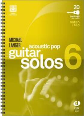  Acoustic Pop Guitar Solos 6 | Buch |  Sack Fachmedien