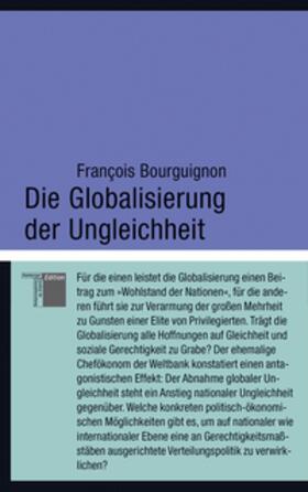 Bourguignon | Die Globalisierung der Ungleichheit | Buch | 978-3-86854-263-9 | sack.de
