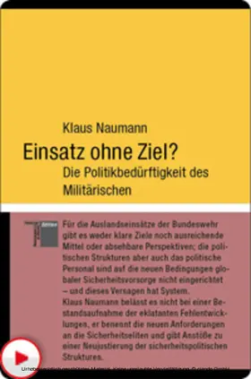 Naumann | Einsatz ohne Ziel? | E-Book | www.sack.de