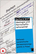 Wolf |  Ideologie und Herrschaftsrationalität | eBook | Sack Fachmedien
