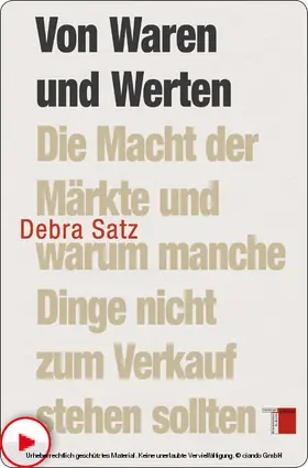 Satz |  Von Waren und Werten | eBook | Sack Fachmedien