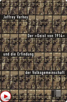 Verhey |  Der 'Geist von 1914' und die Erfindung der Volksgemeinschaft | eBook | Sack Fachmedien