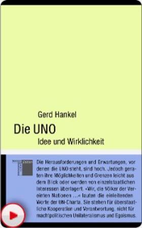 Hankel |  Die UNO | eBook | Sack Fachmedien