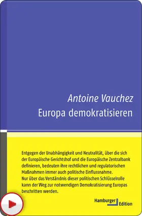 Vauchez |  Europa demokratisieren | eBook | Sack Fachmedien