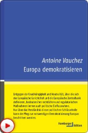 Vauchez |  Europa demokratisieren | eBook | Sack Fachmedien