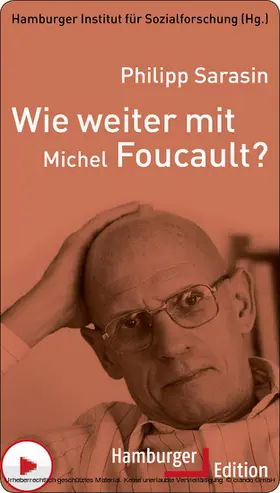Sarasin |  Wie weiter mit Michel Foucault? | eBook | Sack Fachmedien