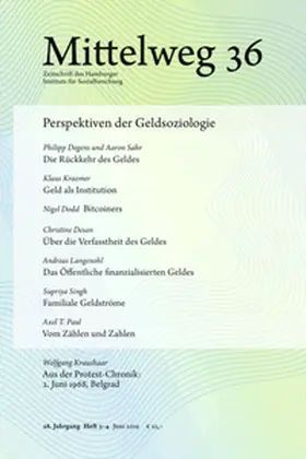 Sahr / Degens / Kraemer |  Perspektiven der Geldsoziologie | Buch |  Sack Fachmedien
