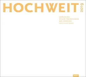  Hochweit 2019 | eBook | Sack Fachmedien