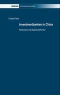 Pang |  Investmentbanken in China | Buch |  Sack Fachmedien