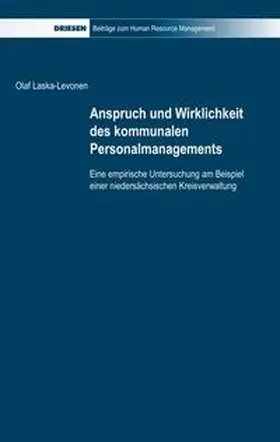 Laska-Levonen |  Anspruch und Wirklichkeit des kommunalen Personalmanagements | Buch |  Sack Fachmedien
