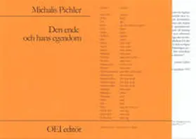 Pichler |  Den ende och hans egendom | Buch |  Sack Fachmedien