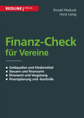 Wadsack / Lienig |  Finanz-Check für Vereine | Buch |  Sack Fachmedien