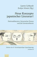Gebhardt / Schulz |  Neue Konzepte japanischer Literatur? | Buch |  Sack Fachmedien