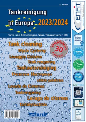 ecomed-Storck GmbH |  Tankreinigung in Europa 2023/2024 | Buch |  Sack Fachmedien