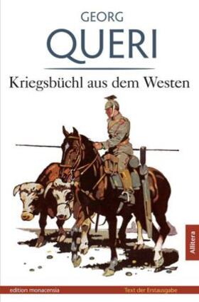 Queri |  Kriegsbüchl aus dem Westen | Buch |  Sack Fachmedien