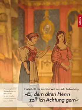 Richts / Stadler |  'Ei, dem alten Herrn zoll' ich Achtung gern'' | Buch |  Sack Fachmedien
