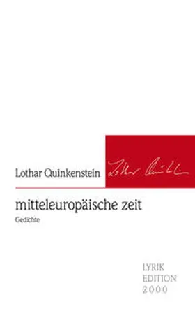 Quinkenstein |  mitteleuropäische zeit | Buch |  Sack Fachmedien