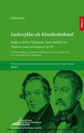 Sprau |  Liederzyklus als Künstlerdenkmal | eBook | Sack Fachmedien